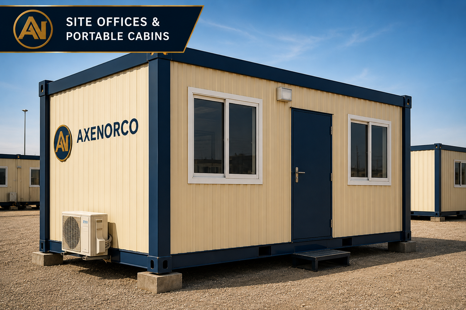 Site offices and portable cabin fabrication